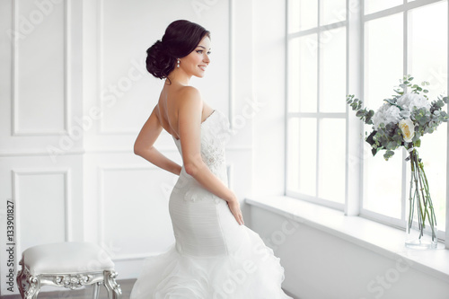 Obraz na płótnie Beautiful bride