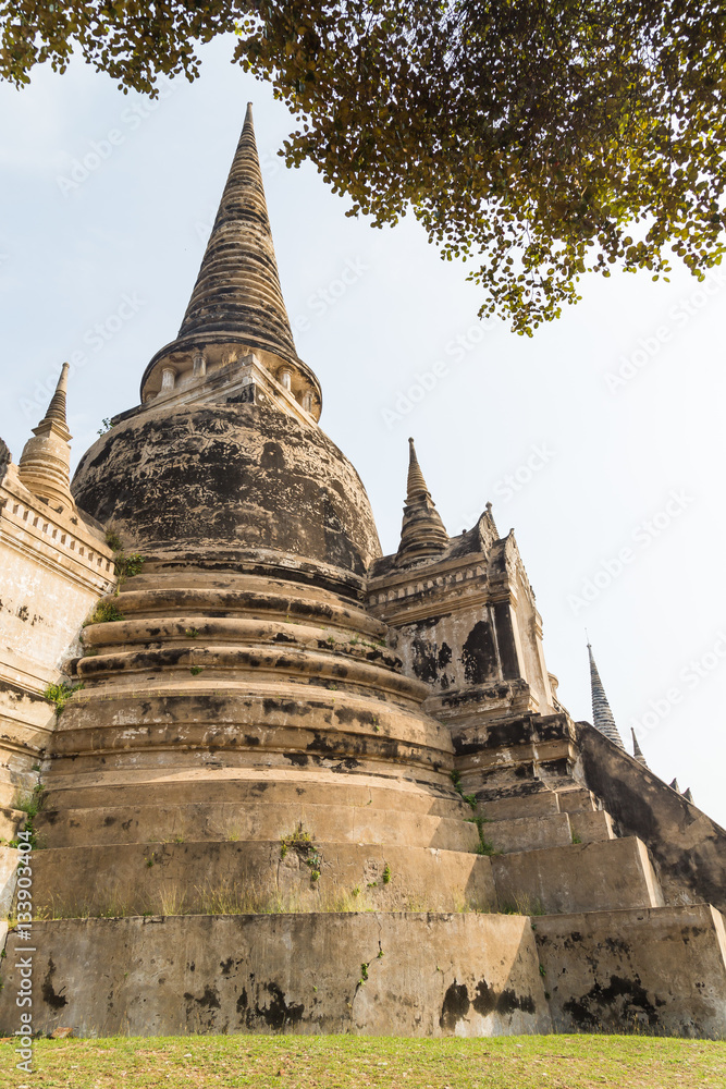Fototapeta premium Wat Phra Si Sanphet temple in Ayutthaya