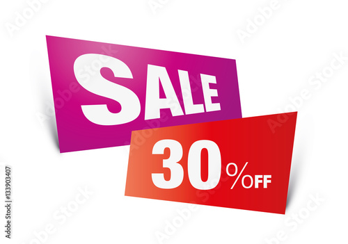 sale, 30%, discount, sign, tag