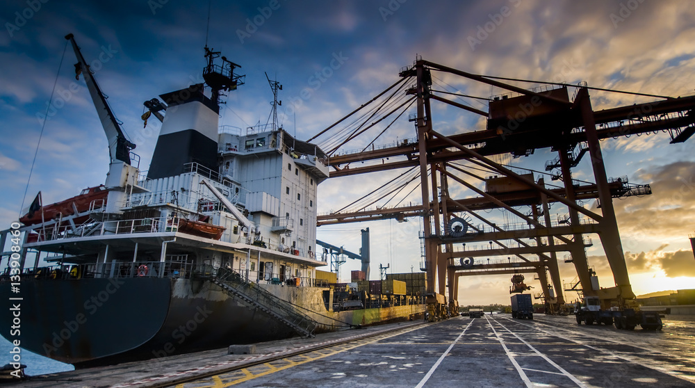 Container Operation in Port Terminal