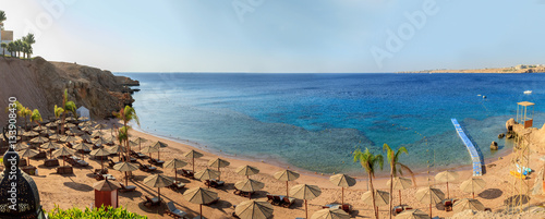 Bild auf Leinwand Beach Egypt, Sharm El Sheikh.