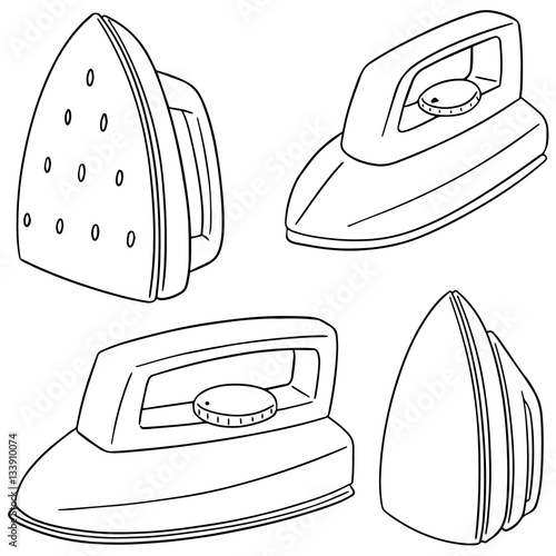 vector set of iron