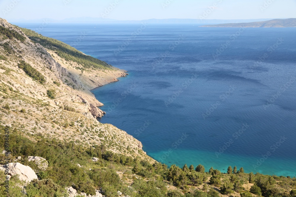 Dalmatia coast in Croatia
