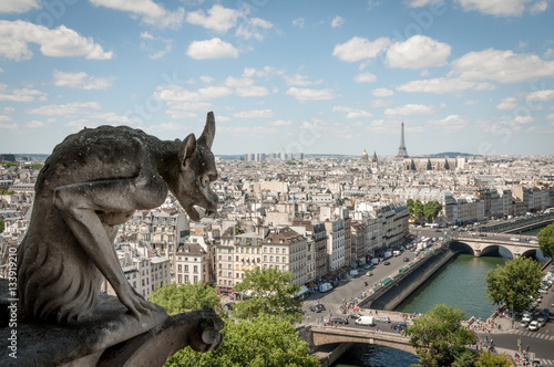 Chimera over Paris © Eugene Kalenkovich