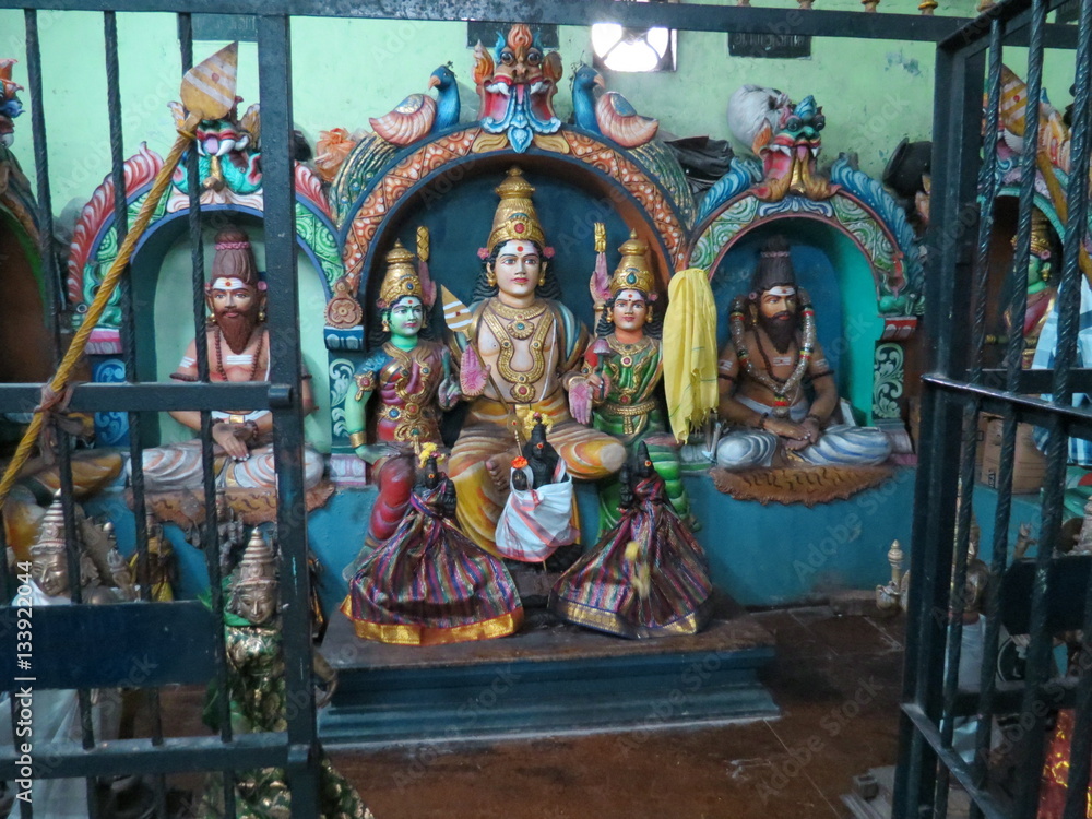 Fototapeta premium temple inde du sud