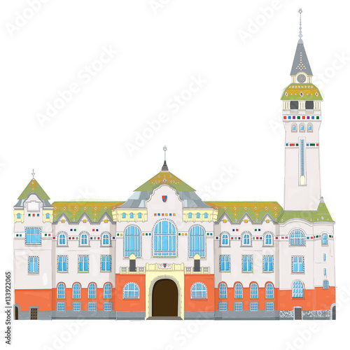 Administrative palace of Targu Mures, Romania