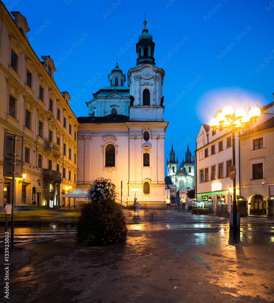 Fototapeta premium St. Nicolas Church in Prague