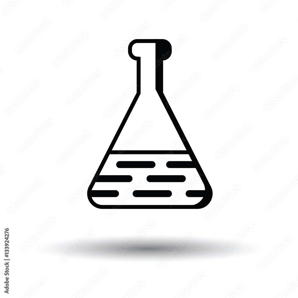 Medical flask icon Medical flask icon