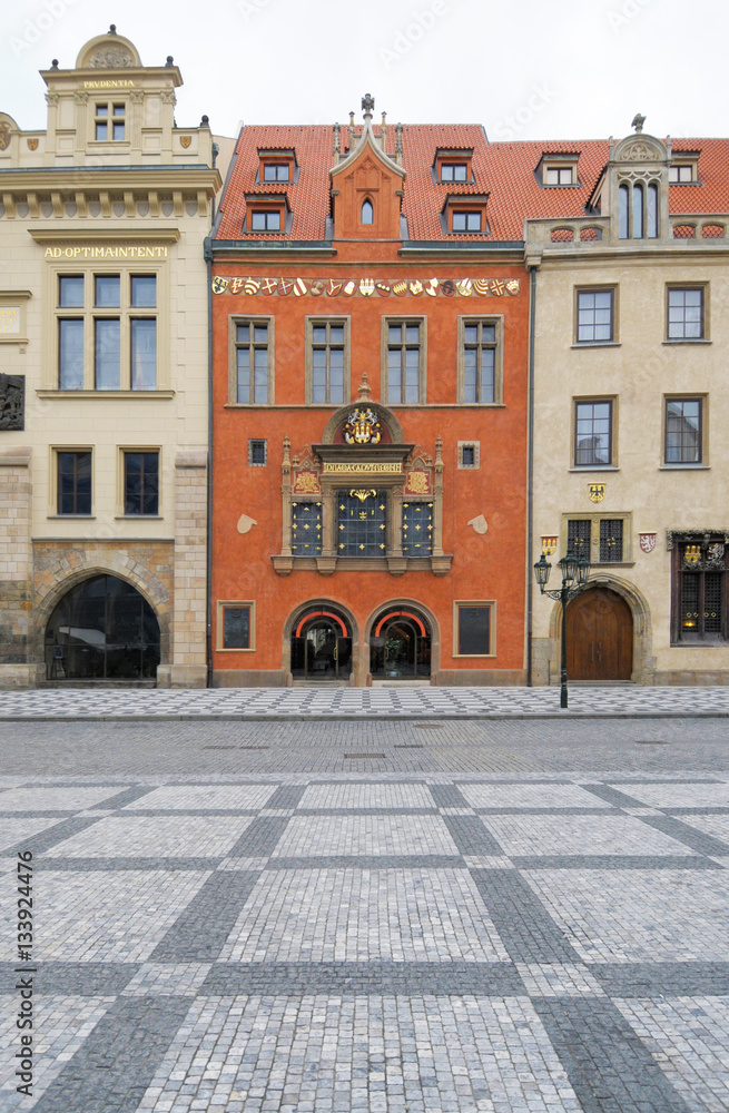 Obraz premium Entrance to the City Hall, Old Prague, Czech