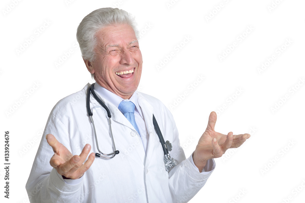 senior male doctor senior male doctor