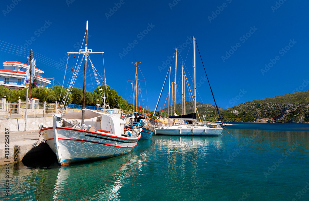 Greece, fishermen boats