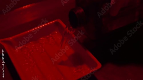 Wallpaper Mural Preparation for the photo development in the darkroom close-up Torontodigital.ca