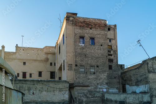 Fototapeta Naklejka Na Ścianę i Meble -  Tanneries of Fes - Morocco.
