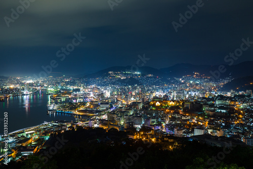 Nagasaki at night © leungchopan