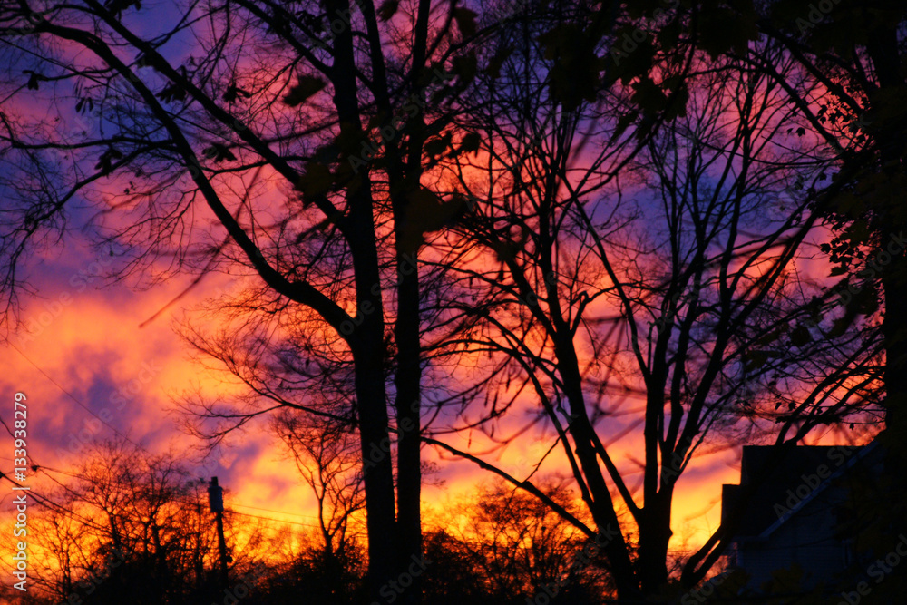 Windy sunset - 2 Windy sunset - 2
