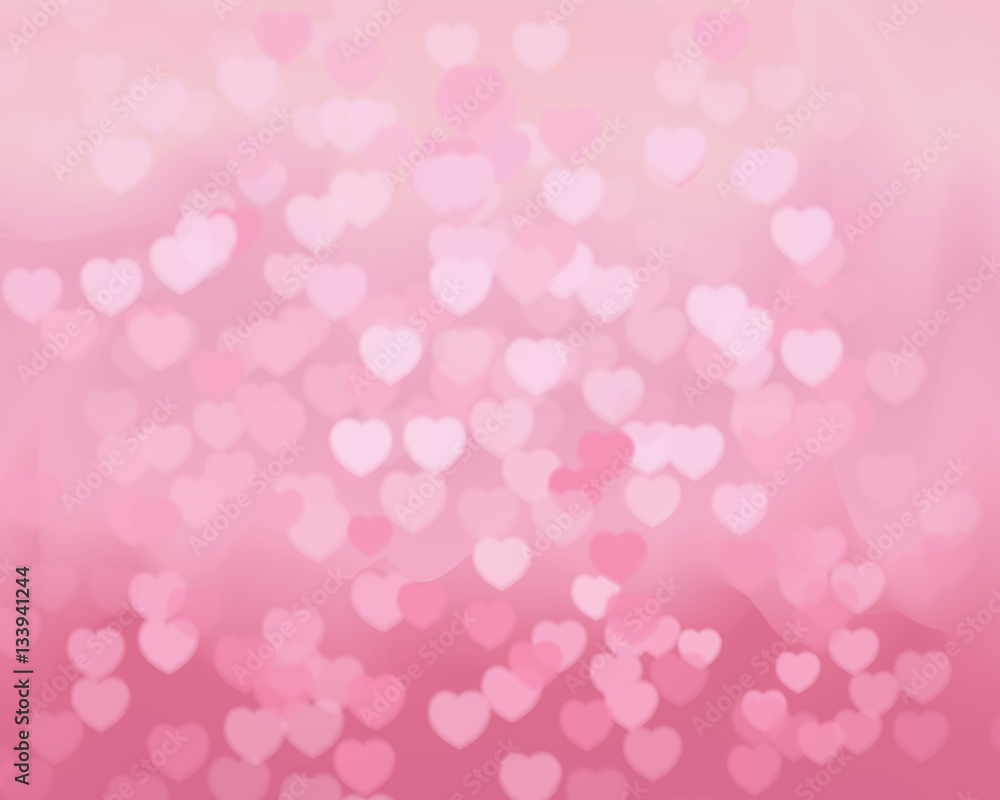 seamless pattern on Valentine's day. vector heart.