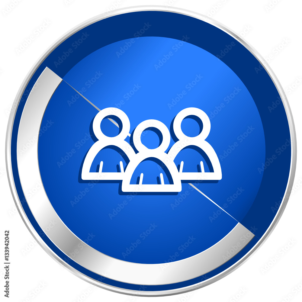 Forum silver metallic web and mobile phone vector icon. Forum silver metallic web and mobile phone vector icon.