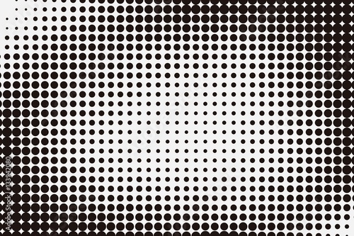 Abstract creative concept vector comic pop art style blank, layout template with clouds beams and isolated dots pattern on background. For sale banner, empty bubble, illustration halftone book design