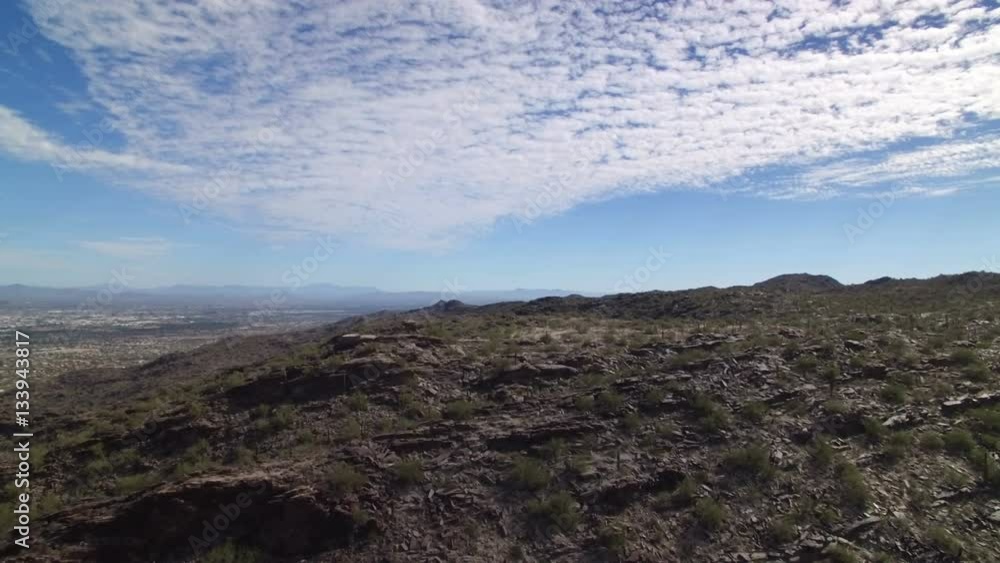 Phoenix Mountain Aerial 05 Saguaro Cactus Arizona Phoenix Mountain Aerial 05 Saguaro Cactus Arizona