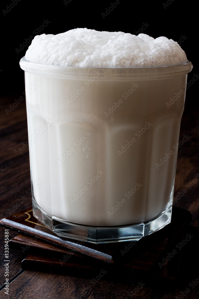 Turkish Drink Ayran or Kefir / Buttermilk made with yogurt. Turkish Drink Ayran or Kefir / Buttermilk made with yogurt.