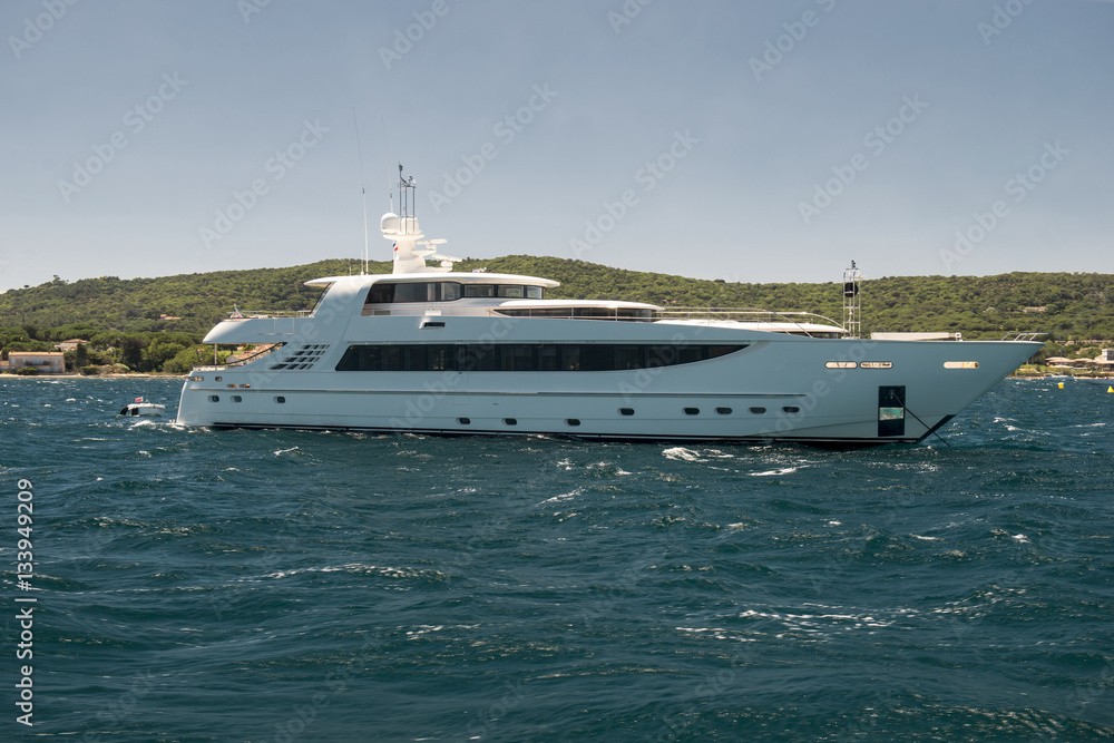 Luxury yacht