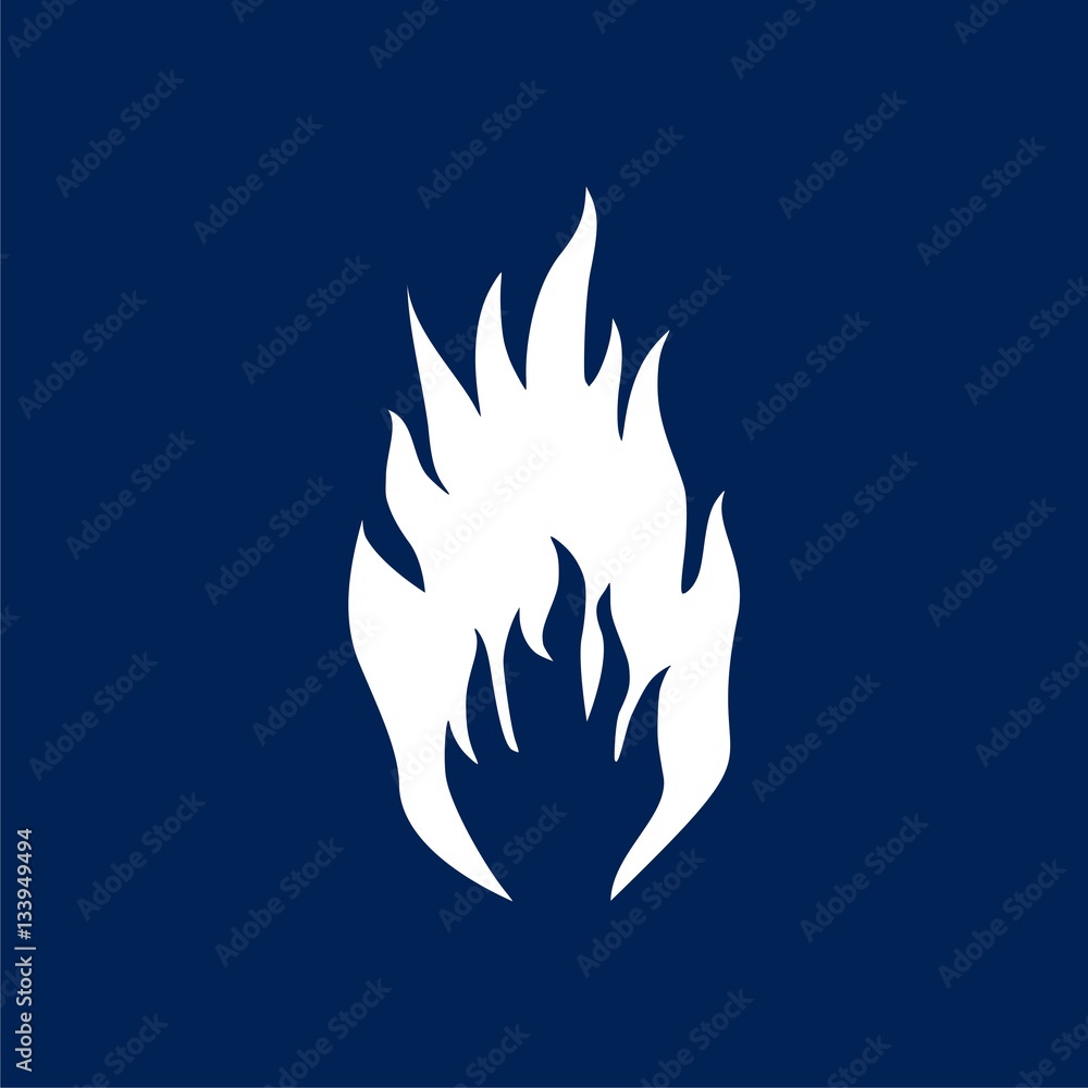 Fire flame icon - vector Illustration Fire flame icon - vector Illustration