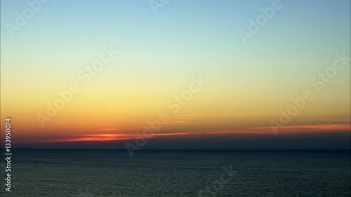Floriday beach pre sunrise photo