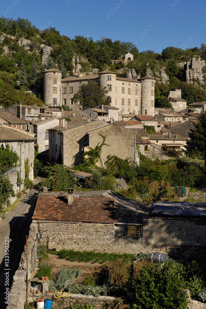 Medieval Village of Vogue, Rhone-Alpes, France