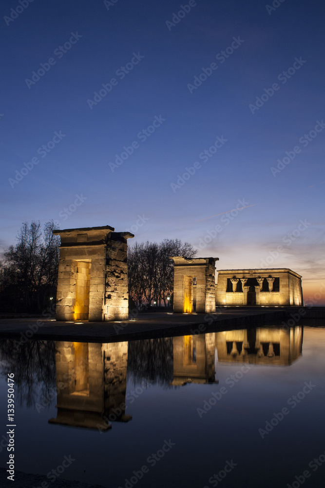 debod temple debod temple