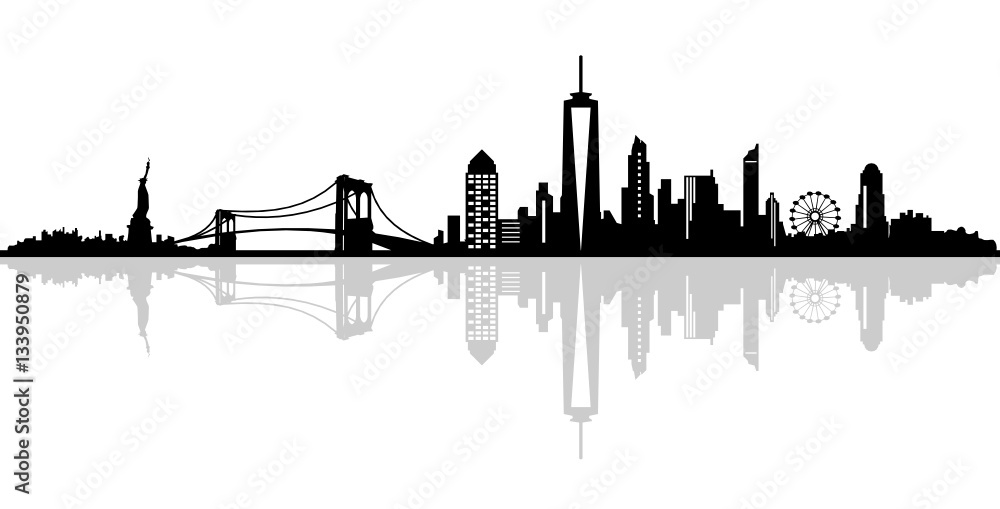 Obraz premium Skyline New York