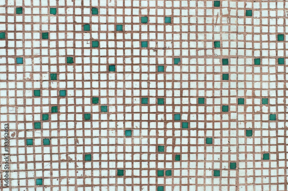 Fototapeta premium abstract, square tiles laid in a random order, mosaic