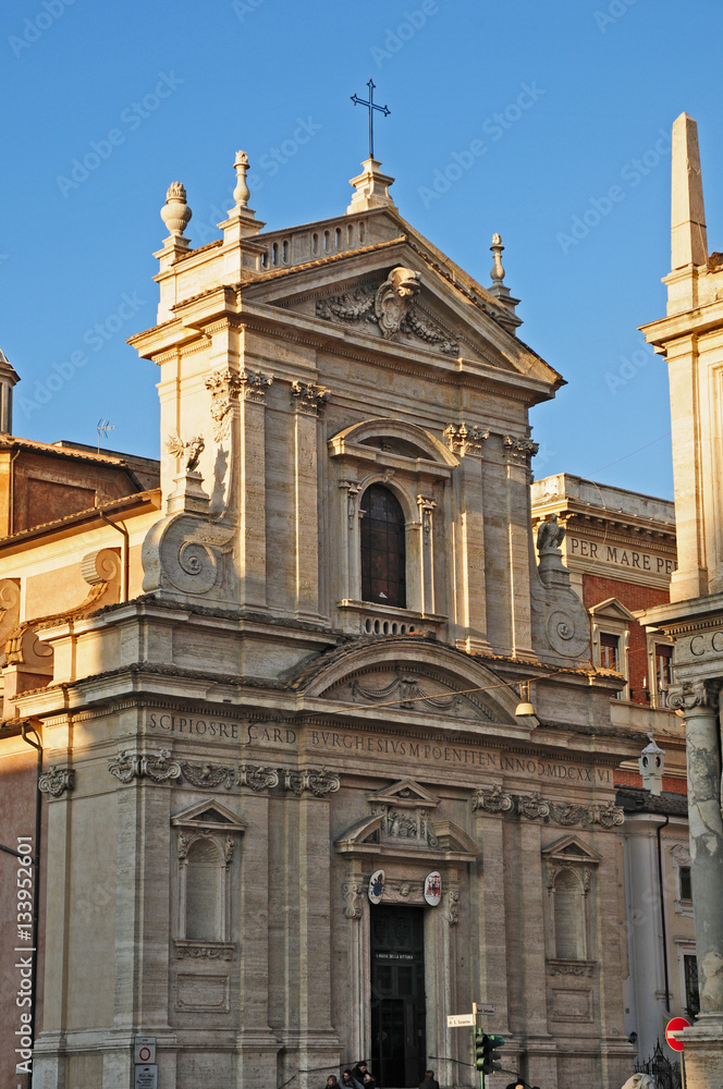Roma, la chiesa di Santa Maria della Vittoria