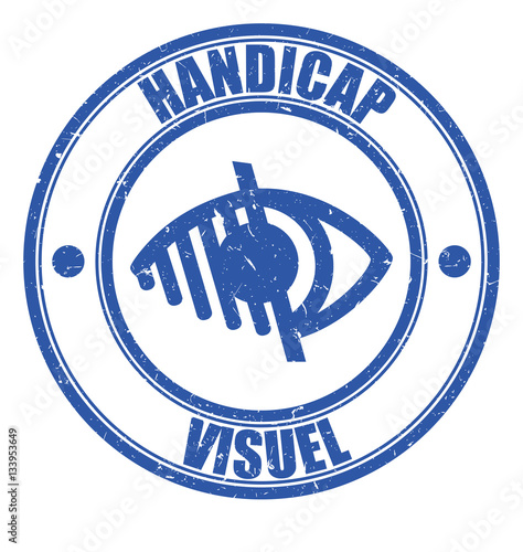 Logo handicap visuel.