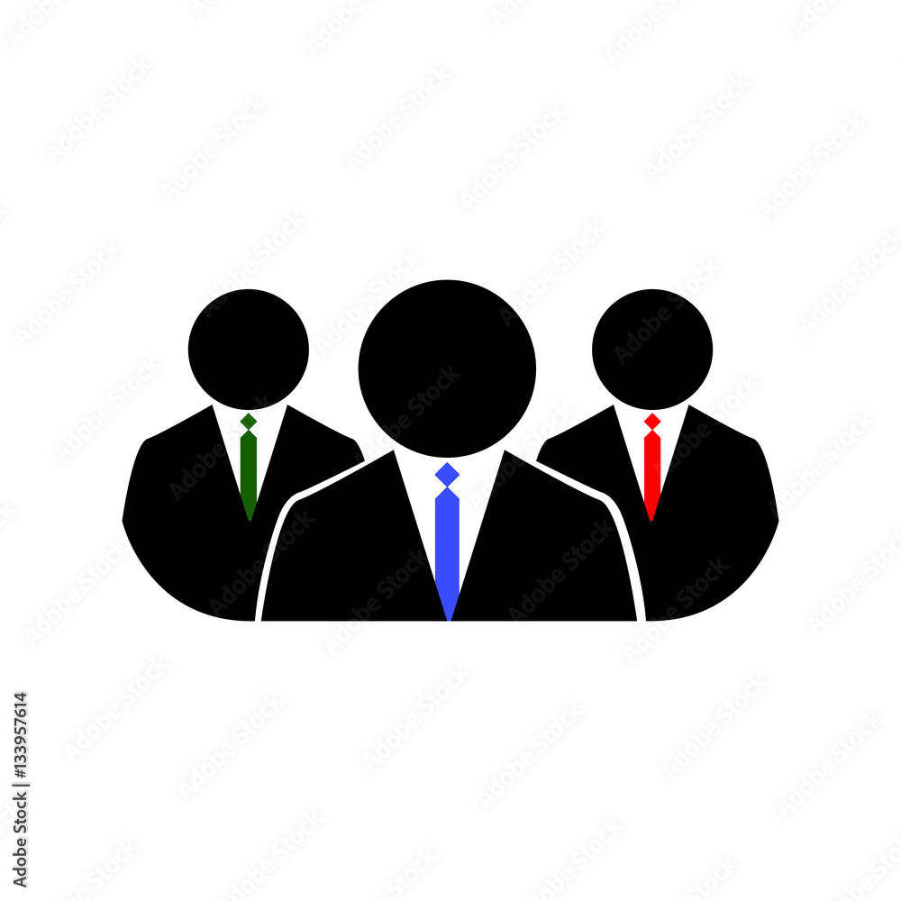 Isolated business icon Isolated business icon