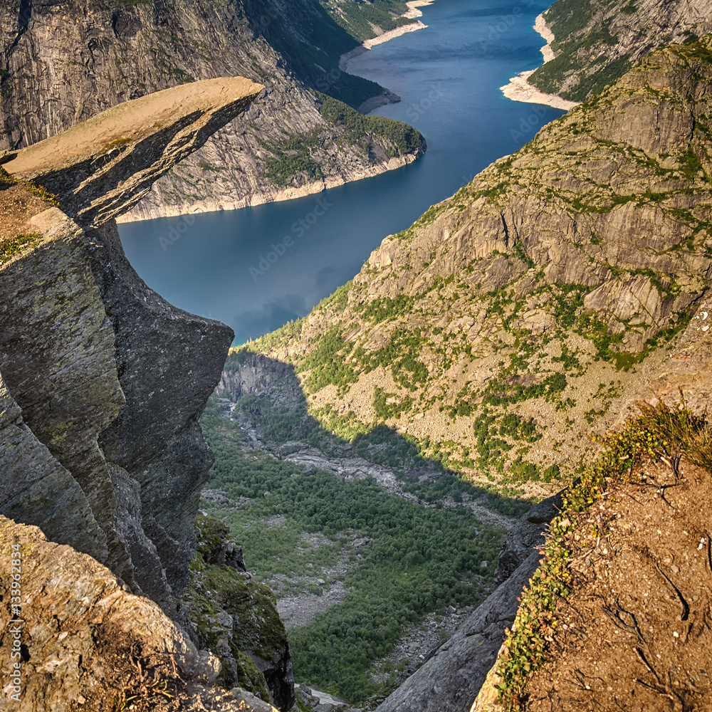 Naklejka premium Trolltunga, Norway