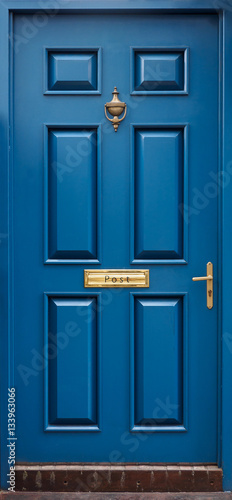 Blue door