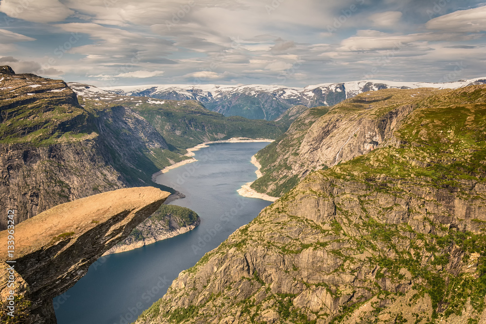 Fototapeta premium Trolltunga, Norway