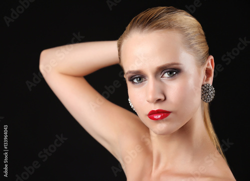 Portrait of beautiful young...
