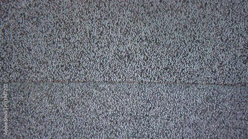 bad tv signal noise interference screen the television