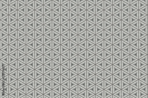 Abstract triangle silver background texture