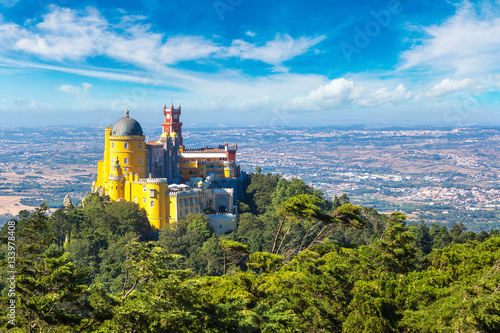 Pena National Palace in Sintra photo