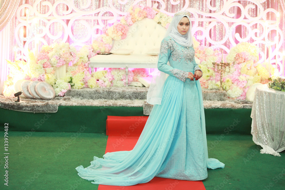 Fototapeta premium a beautiful malay woman