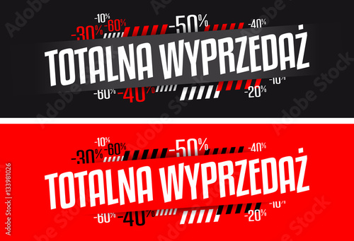 Totalna wyprzedaż
