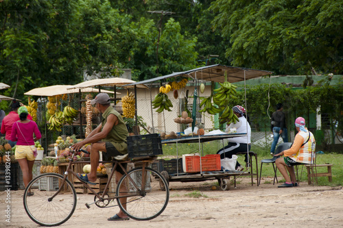 Canvas Print Fruit Market - Cuba