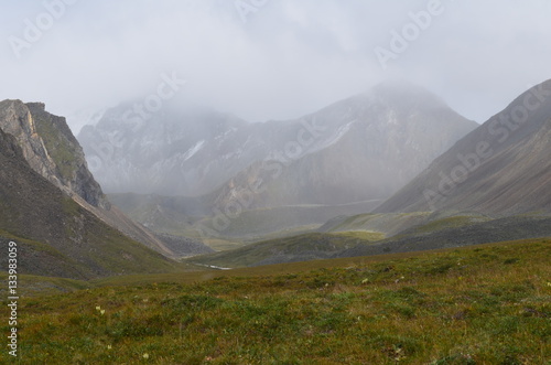 The harsh and majestic Sayan mountains.