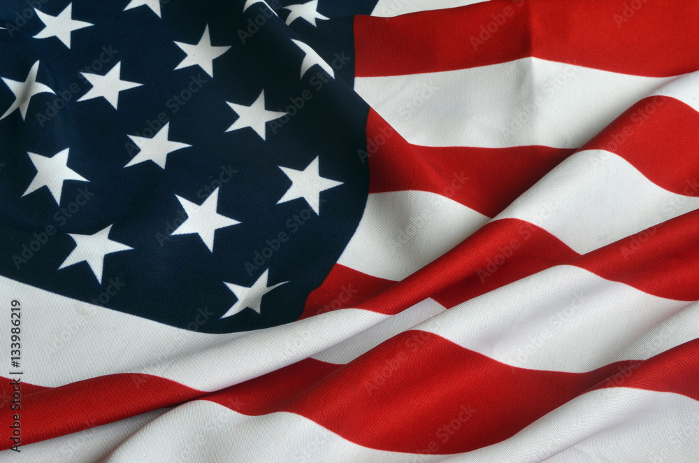 American Flag as background
 - obrazy, fototapety, plakaty 