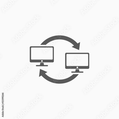 file transfer icon
