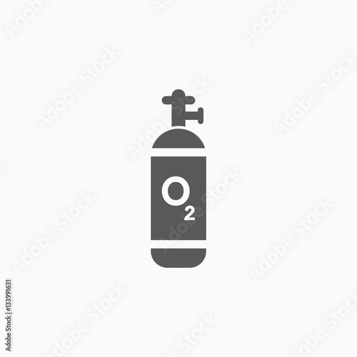 oxygen cylinder icon