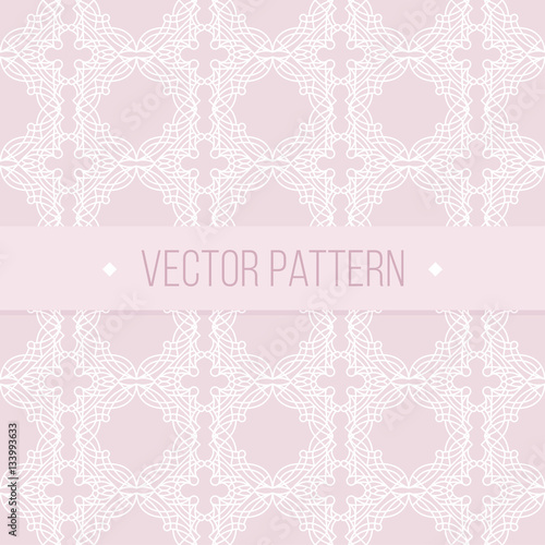 Seamless geometrical vintage vector pattern.