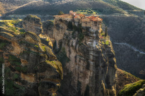 Meteora,this unique geological phenomenon is situated in kalabaka.The breathtaking landscape and the need of people to come closer to God attracts thousands visitors to this inique site.